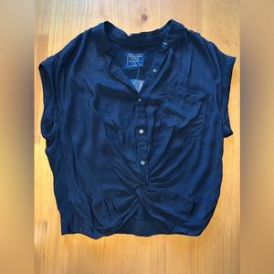 NWT Abercrombie black blouse